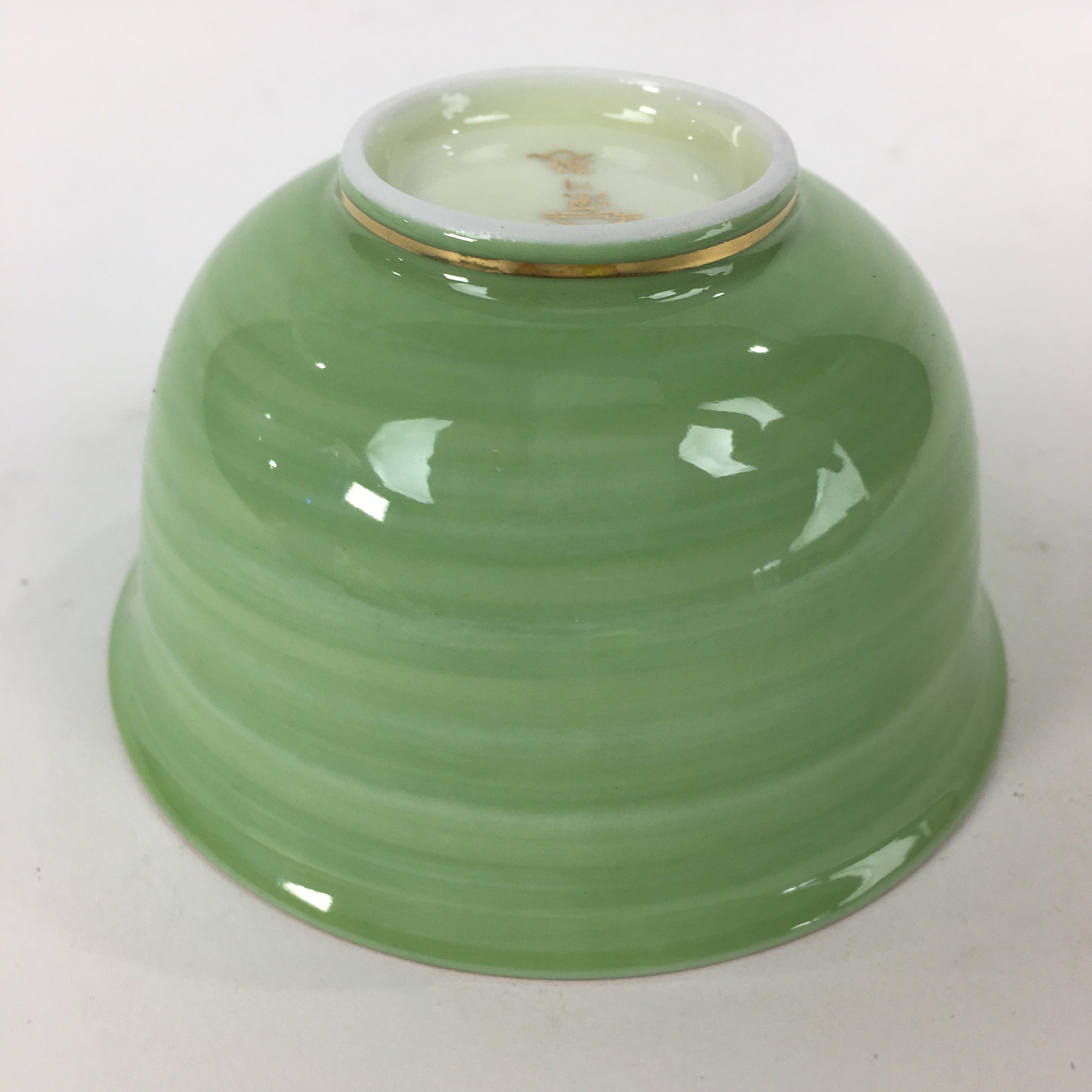 Japanese Porcelain Arita Ware Fukawa Teacup Yunomi Vtg Pottery Sencha TC263