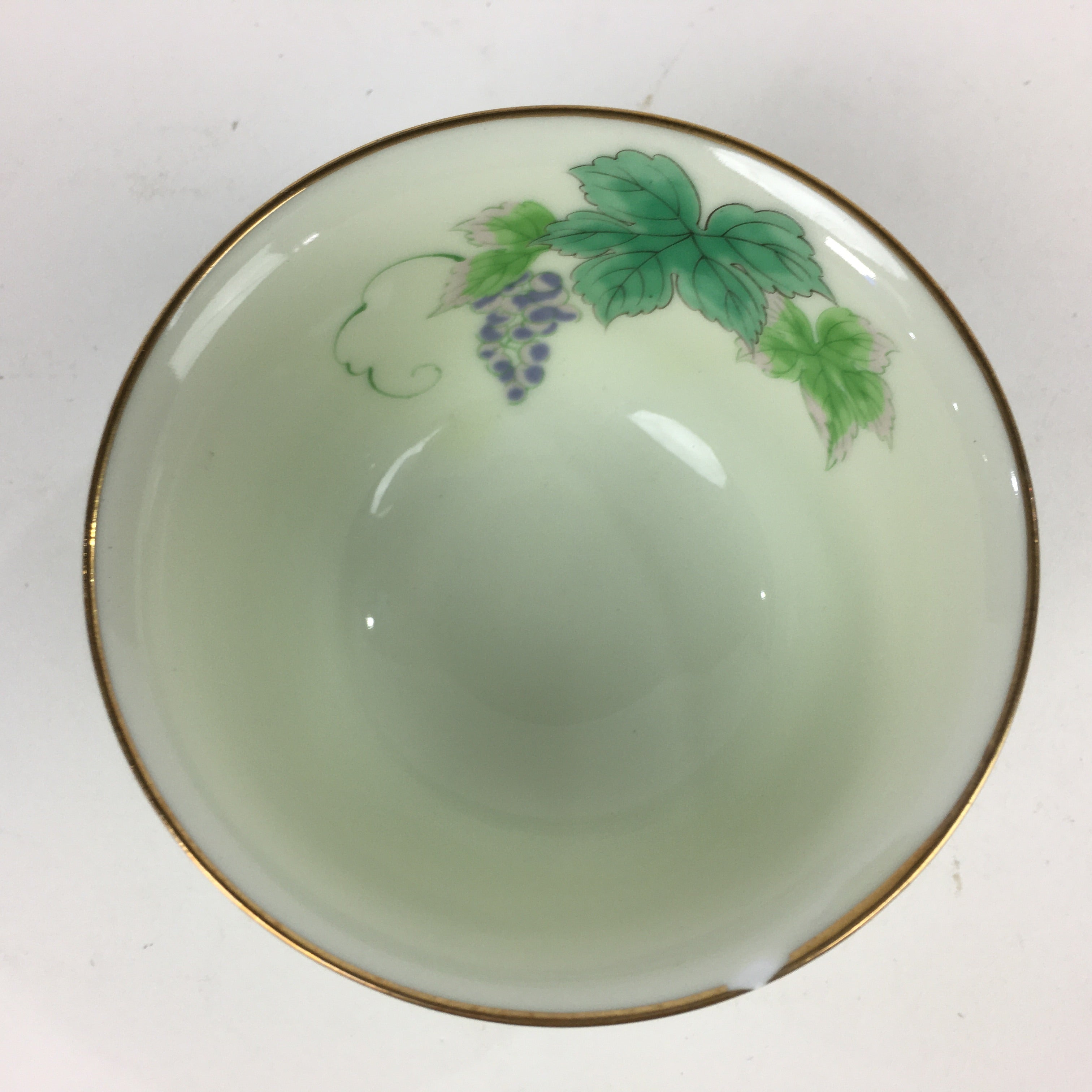 Japanese Porcelain Arita Ware Fukawa Teacup Yunomi Vtg Pottery Sencha TC263