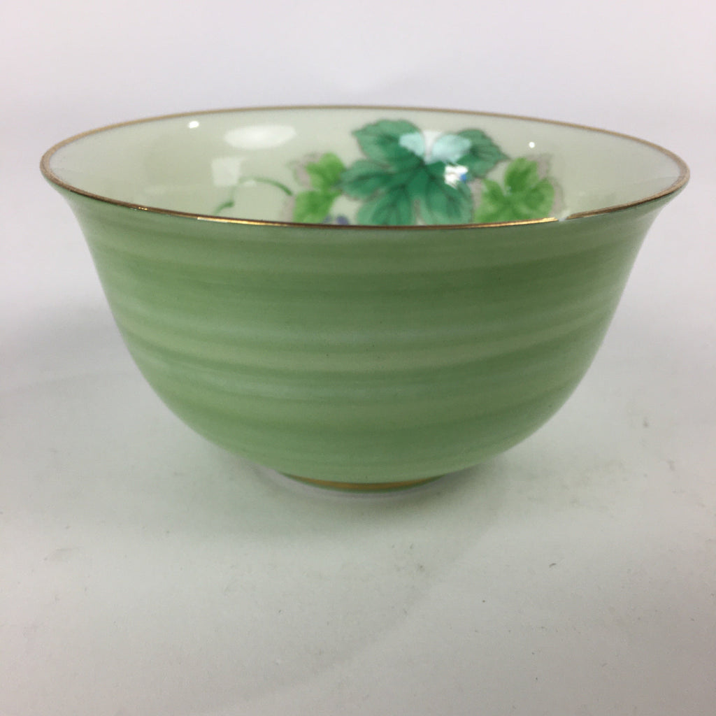 Japanese Porcelain Arita Ware Fukawa Teacup Yunomi Vtg Pottery Sencha TC263