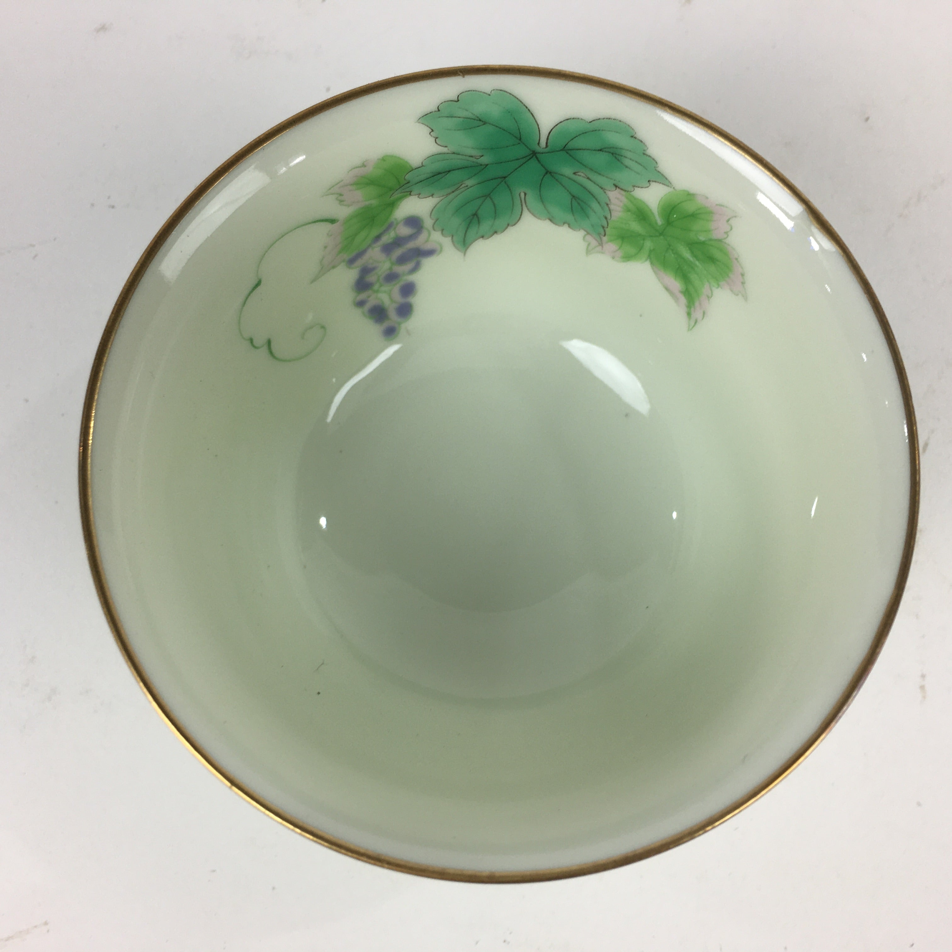 Japanese Porcelain Arita Ware Fukawa Teacup Yunomi Vtg Pottery Sencha TC264