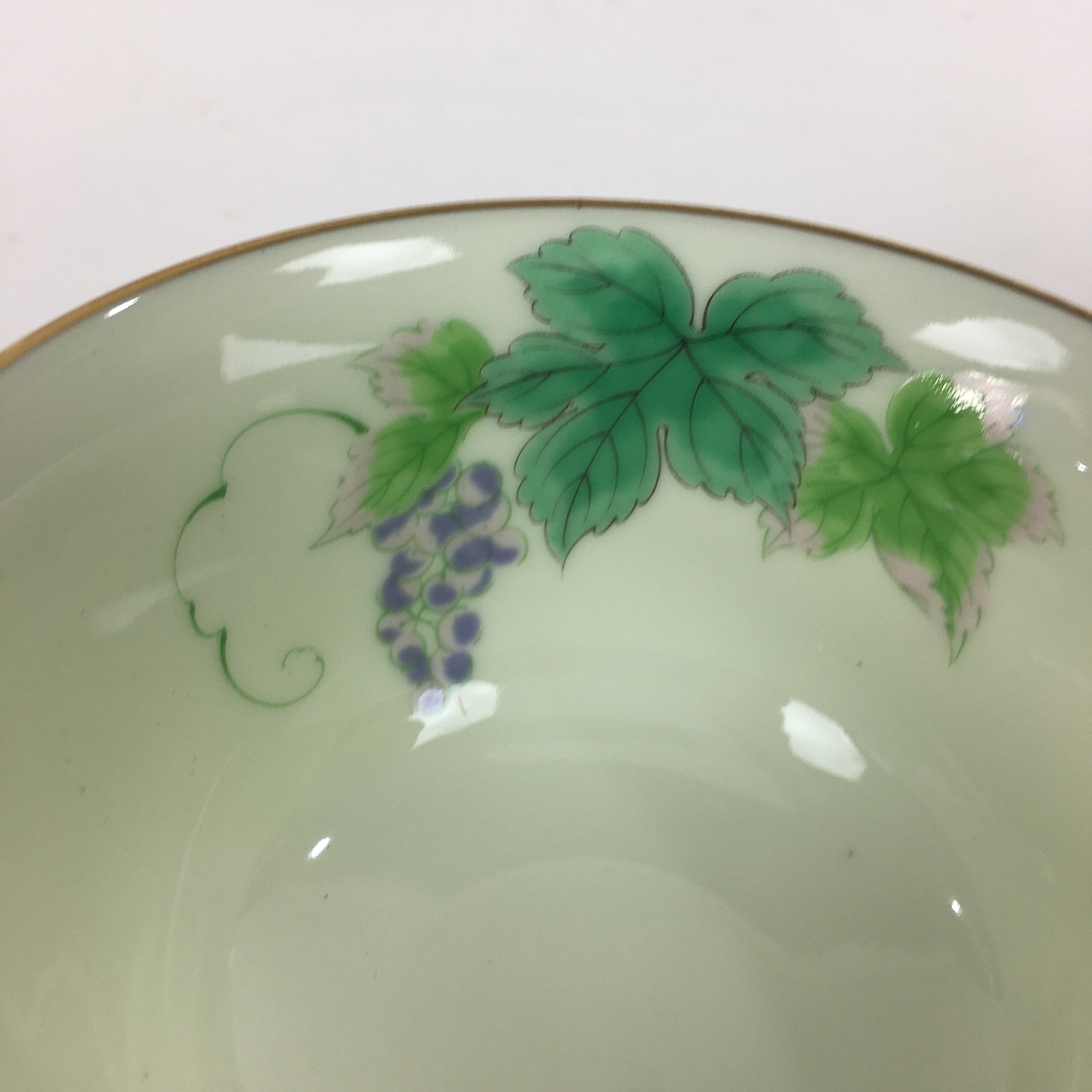 Japanese Porcelain Arita Ware Fukawa Teacup Yunomi Vtg Pottery Sencha TC264