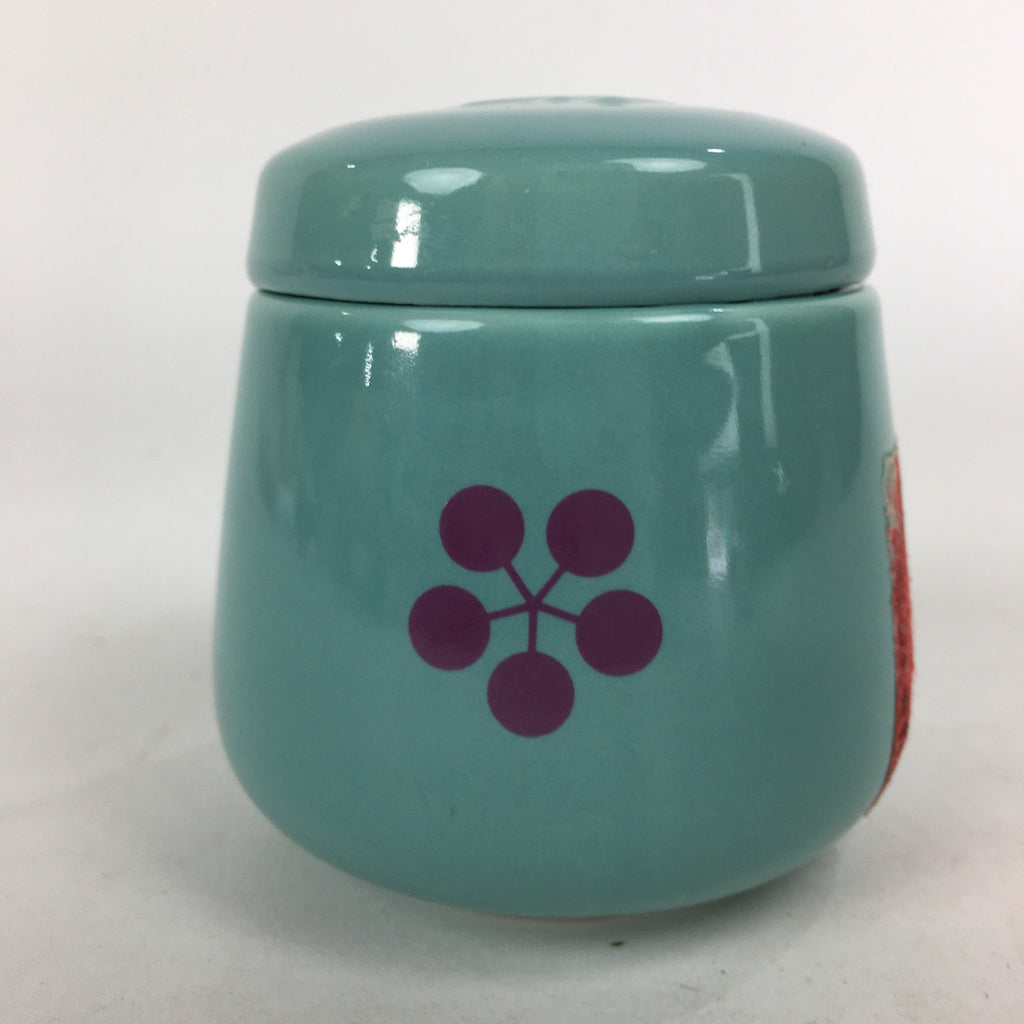 Japanese Porcelain Arita Ware Incense Container Kogo Pot Vtg Tea Ceremony PP744
