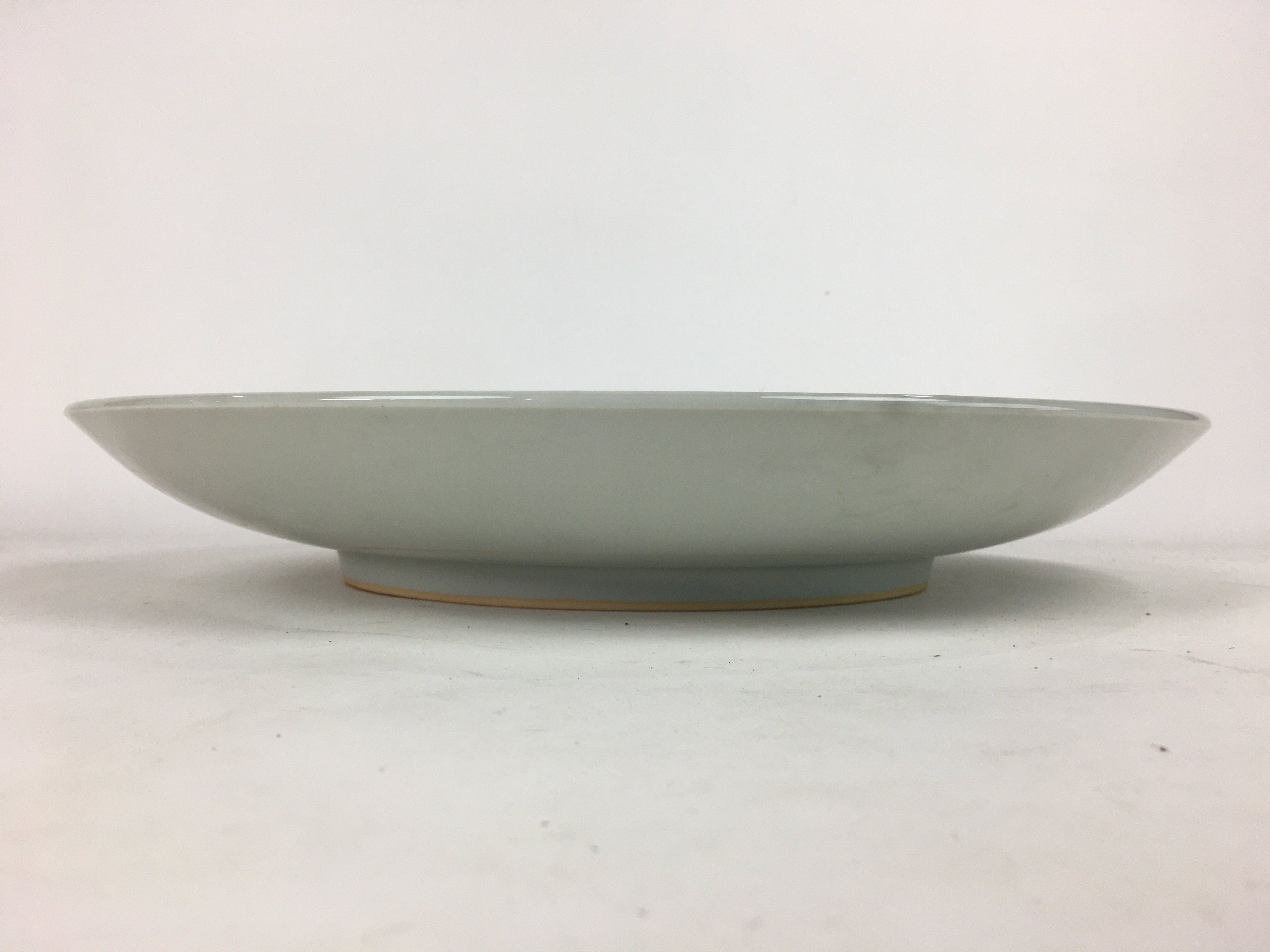 Japanese Porcelain Arita Ware Large Plate Centerpiec Vtg Round Blue 40.5cm PP649
