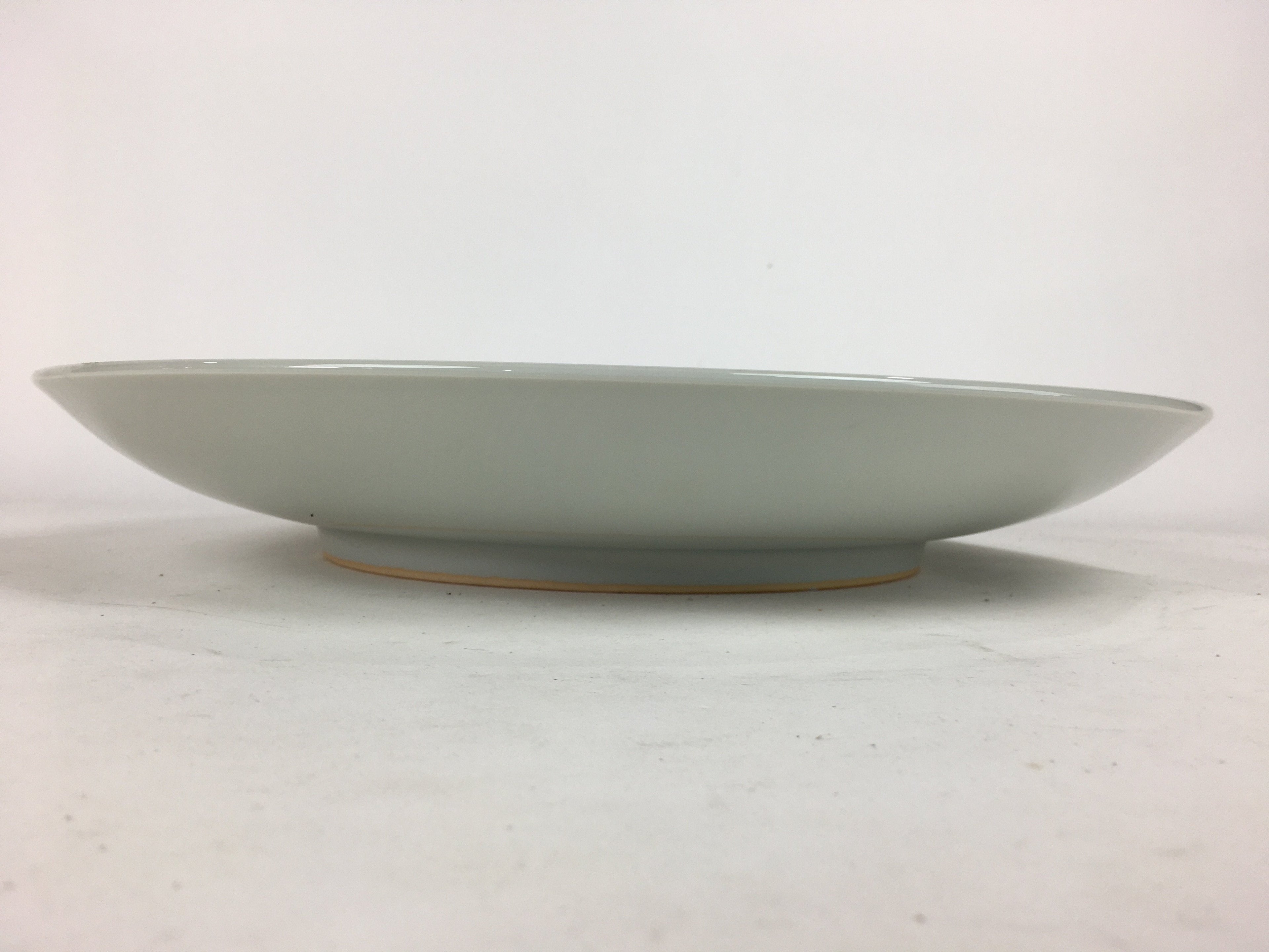 Japanese Porcelain Arita Ware Large Plate Centerpiece Vtg Round 40.5 cm PP647