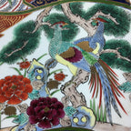 Japanese Porcelain Arita Ware Large Plate Centerpiece Vtg Round 46.5cm PP650