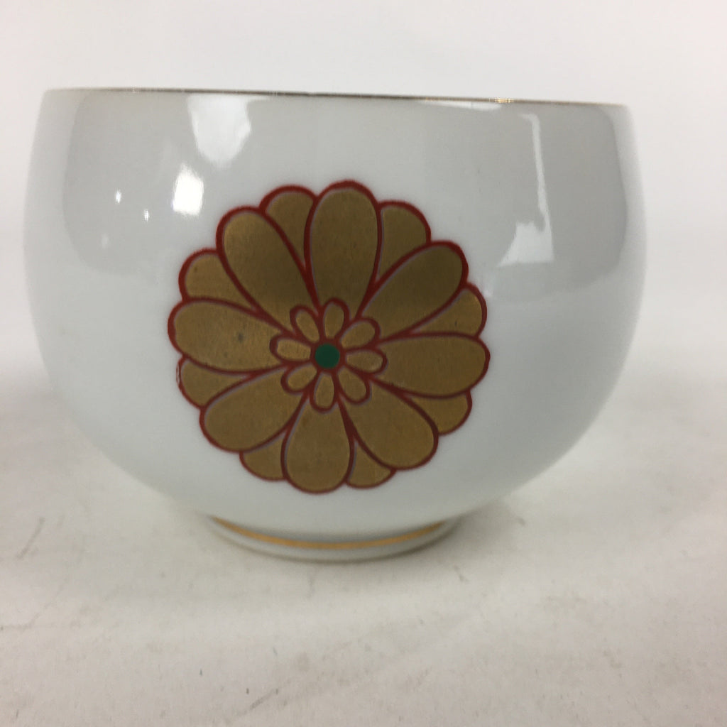 Japanese Porcelain Arita Ware Nishiyama Teacup Yunomi Vtg Pottery Sencha TC256