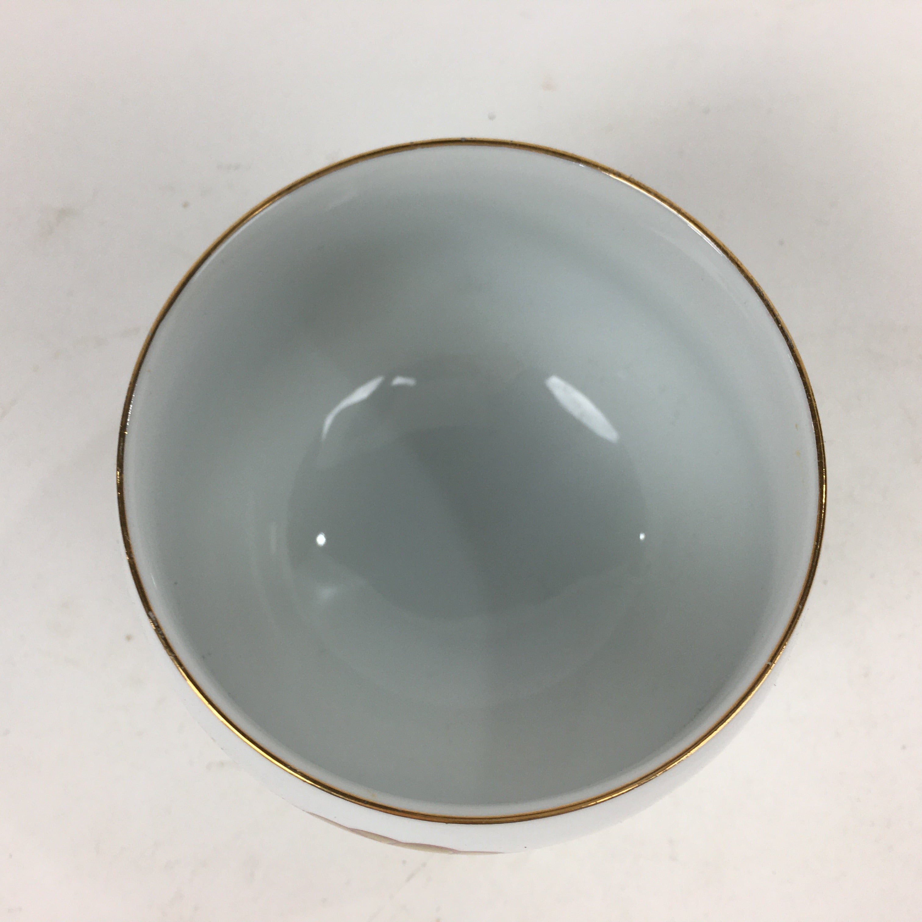 Japanese Porcelain Arita Ware Nishiyama Teacup Yunomi Vtg Pottery Sencha TC257