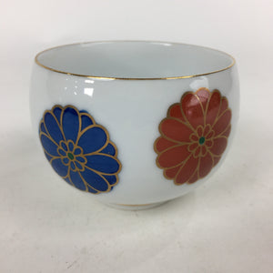 Japanese Porcelain Arita Ware Nishiyama Teacup Yunomi Vtg Pottery Sencha TC257