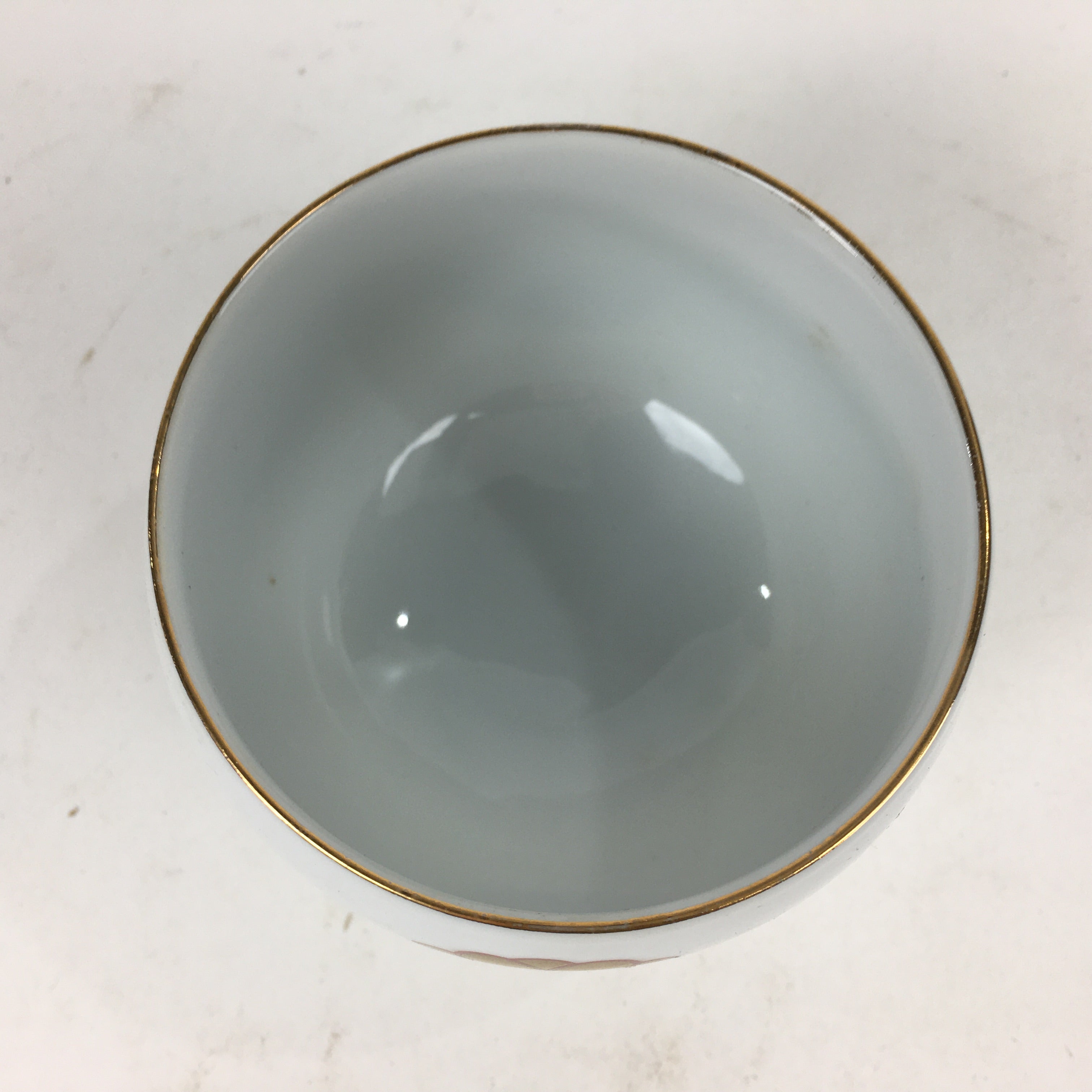 Japanese Porcelain Arita Ware Nishiyama Teacup Yunomi Vtg Pottery Sencha TC258