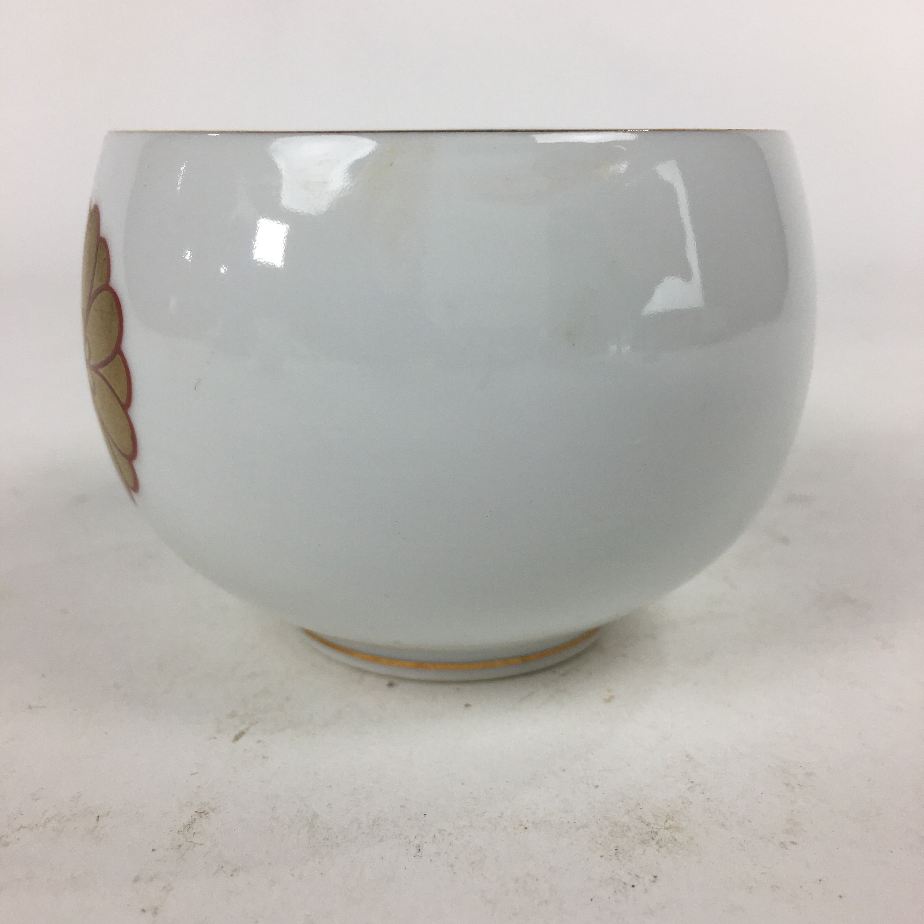 Japanese Porcelain Arita Ware Nishiyama Teacup Yunomi Vtg Pottery Sencha TC259