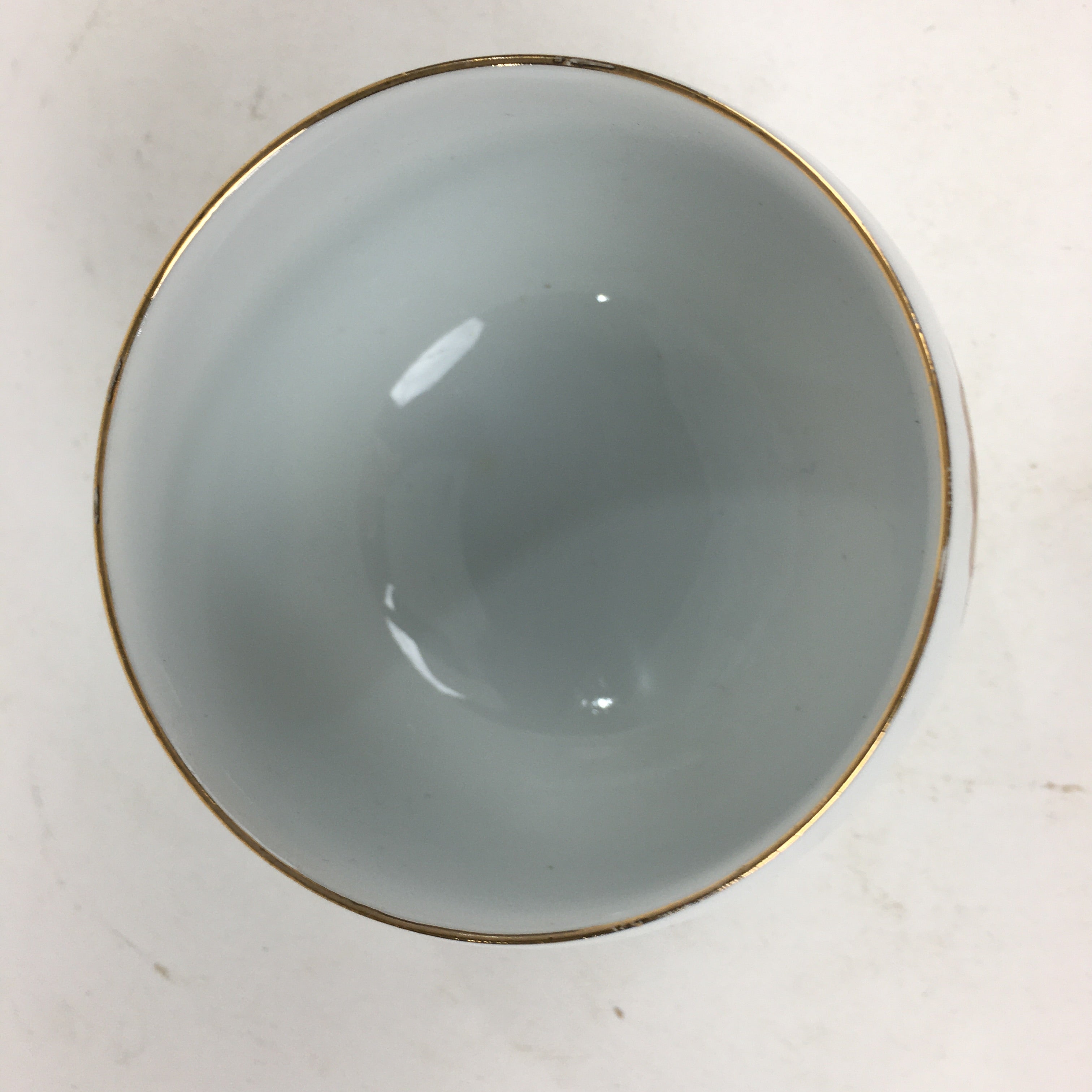 Japanese Porcelain Arita Ware Nishiyama Teacup Yunomi Vtg Pottery Sencha TC259