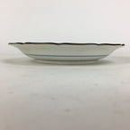 Japanese Porcelain Arita Ware Plate Sara Vtg Blue Sometsuke Round Flower PP663