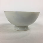 Japanese Porcelain Arita Ware Sake Cup Vtg Guinomi Ochoko Blue Persimmon GU995