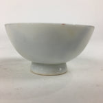 Japanese Porcelain Arita Ware Sake Cup Vtg Guinomi Ochoko Blue Persimmon GU996