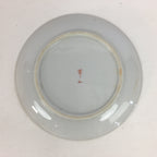 Japanese Porcelain Arita Ware Small Plate Kozara Vtg Round Flower Pattern PP653