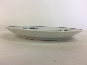 Japanese Porcelain Arita Ware Small Plate Kozara Vtg Round Flower Pattern PP658