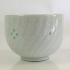 Japanese Porcelain Arita ware Teacup Vtg Yunomi Sencha White TC296