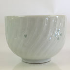 Japanese Porcelain Arita ware Teacup Vtg Yunomi Sencha White TC296
