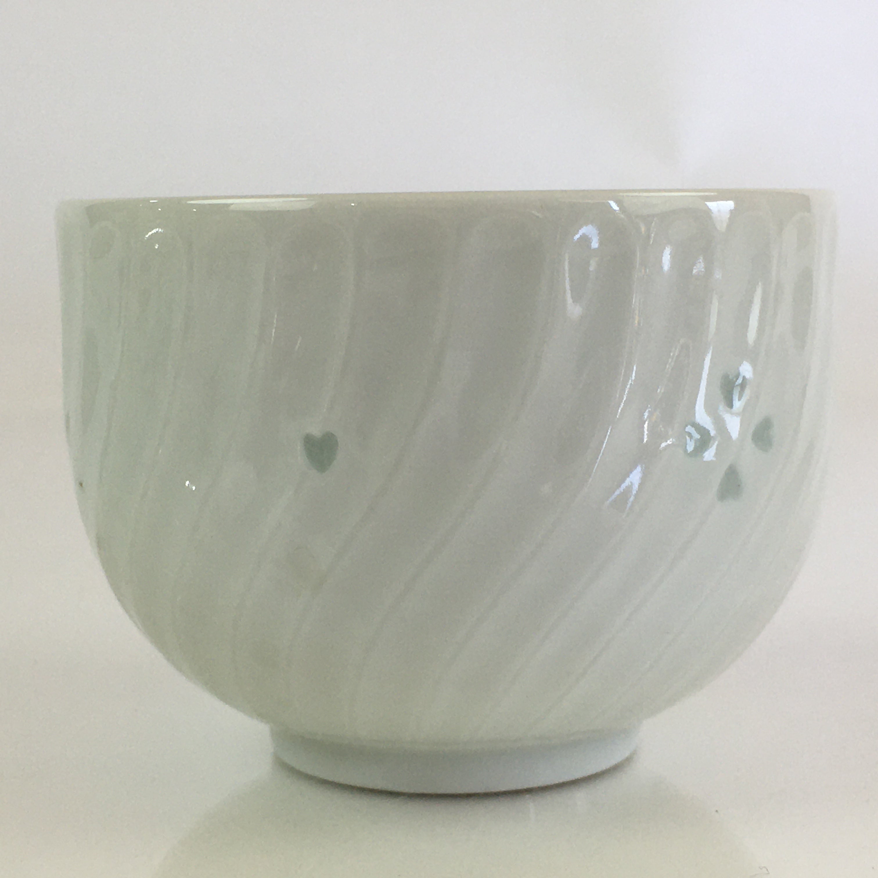 Japanese Porcelain Arita ware Teacup Vtg Yunomi Sencha White TC296