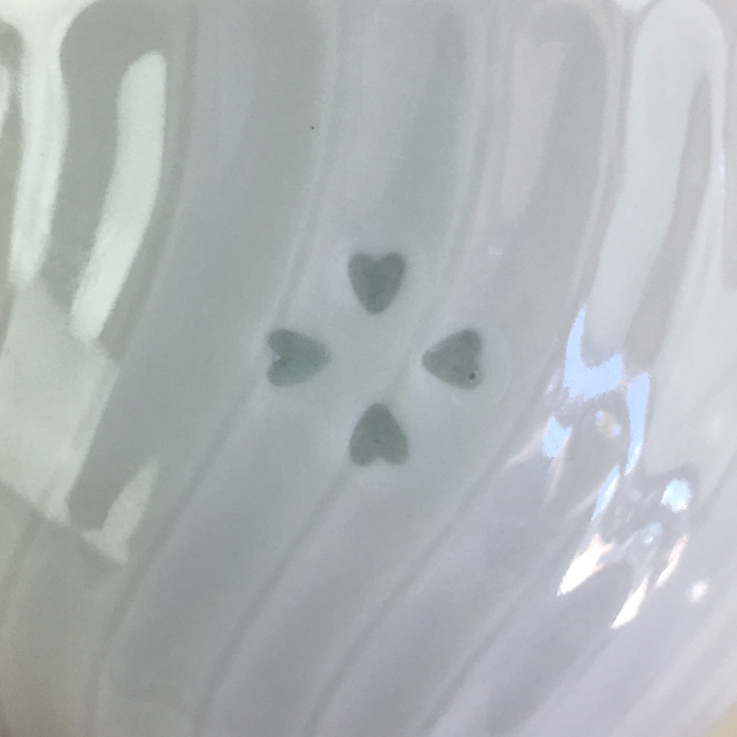 Japanese Porcelain Arita ware Teacup Vtg Yunomi Sencha White TC296