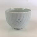 Japanese Porcelain Arita ware Teacup Vtg Yunomi Sencha White TC296