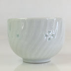 Japanese Porcelain Arita ware Teacup Vtg Yunomi Sencha White TC297