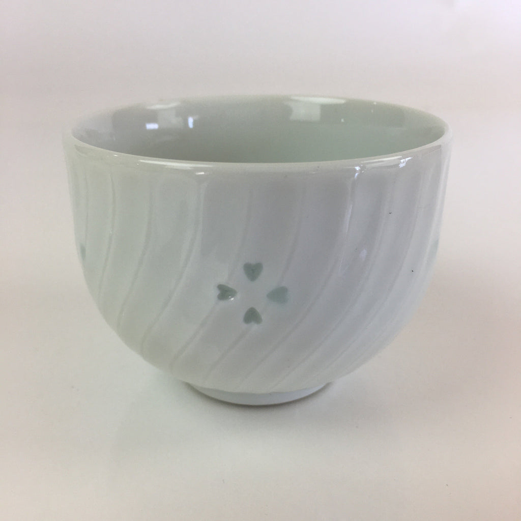 Japanese Porcelain Arita ware Teacup Vtg Yunomi Sencha White TC297