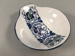 Japanese Porcelain Bowl Kobachi Vtg Blue White Sometsuke PP455