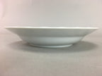 Japanese Porcelain Bowl Sometsuke Vtg Blue White Tableware Floral QT71