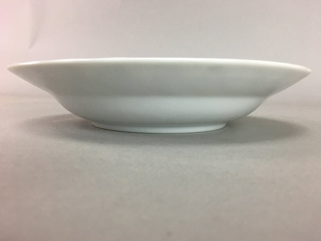 Japanese Porcelain Bowl Sometsuke Vtg Blue White Tableware Floral QT71