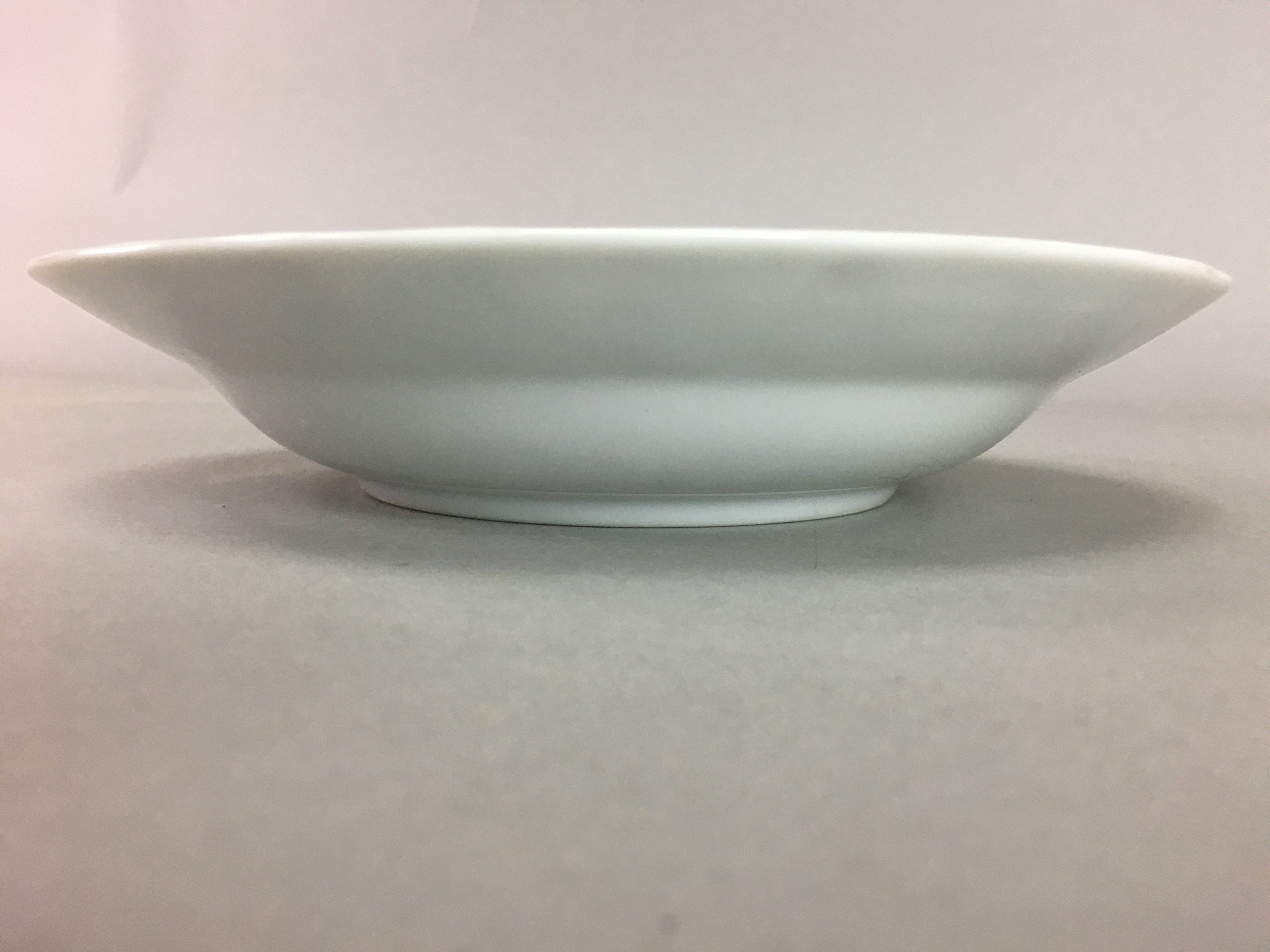 Japanese Porcelain Bowl Sometsuke Vtg Blue White Tableware Floral QT71