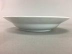 Japanese Porcelain Bowl Sometsuke Vtg Blue White Tableware Floral QT71
