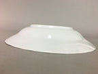 Japanese Porcelain Bowl Sometsuke Vtg Blue White Tableware Floral QT71