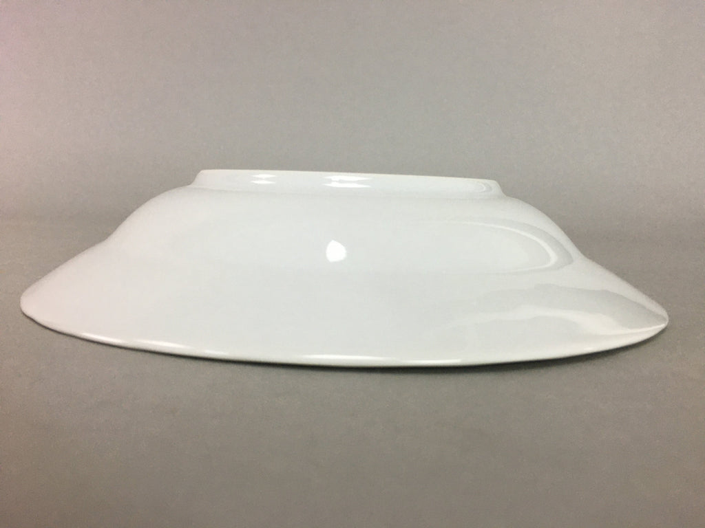 Japanese Porcelain Bowl Sometsuke Vtg Blue White Tableware Floral QT71