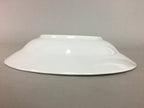 Japanese Porcelain Bowl Sometsuke Vtg Blue White Tableware Floral QT71