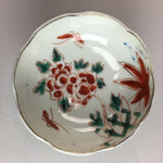 Japanese Porcelain Bowl Vtg Kobachi C1930 Floral Butterfly Design PT423