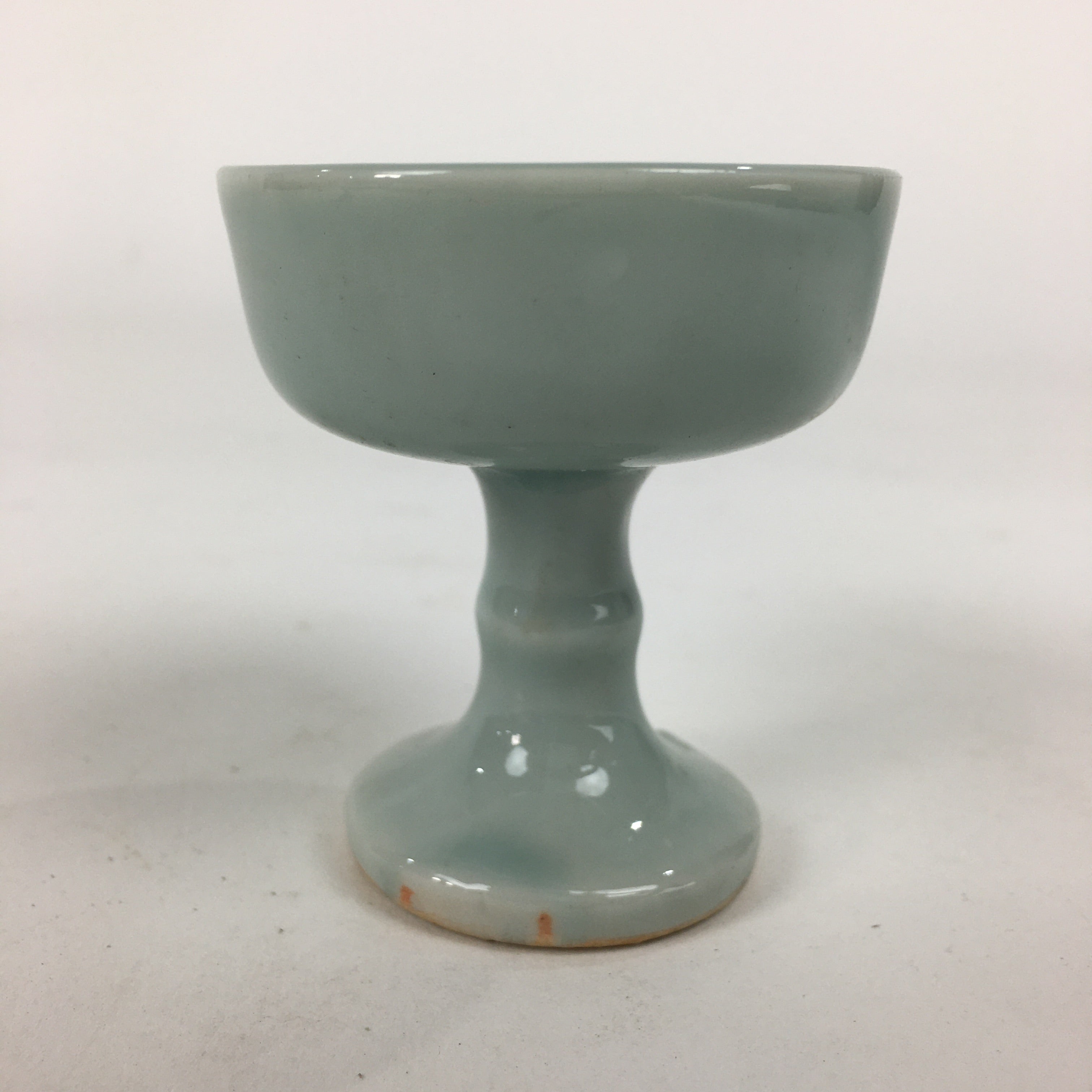 Japanese Porcelain Buddhist Altar Fitting Rice Offering Cup Vtg Butsudan BU620