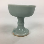 Japanese Porcelain Buddhist Altar Fitting Rice Offering Cup Vtg Butsudan BU620