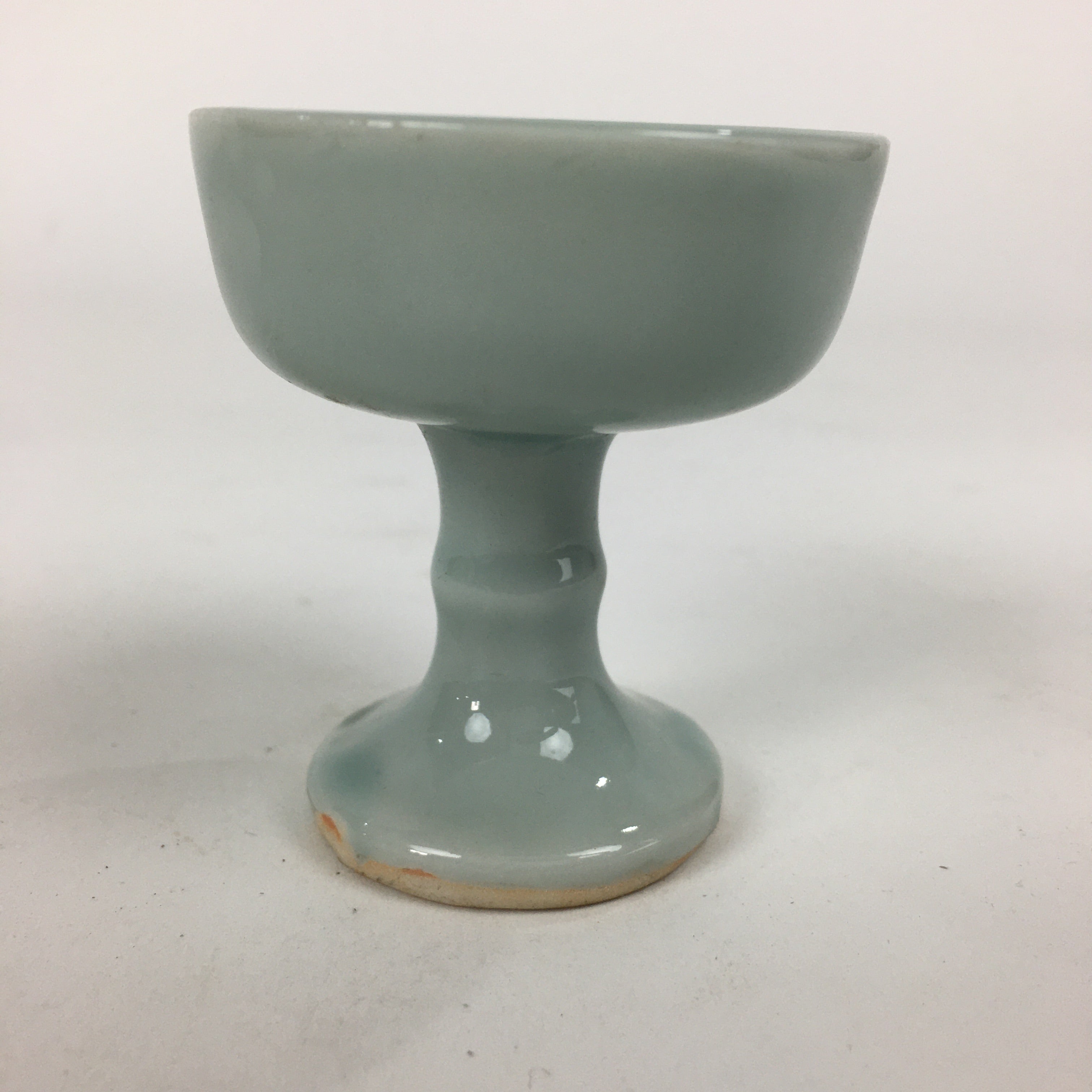 Japanese Porcelain Buddhist Altar Fitting Rice Offering Cup Vtg Butsudan BU620