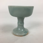 Japanese Porcelain Buddhist Altar Fitting Rice Offering Cup Vtg Butsudan BU620