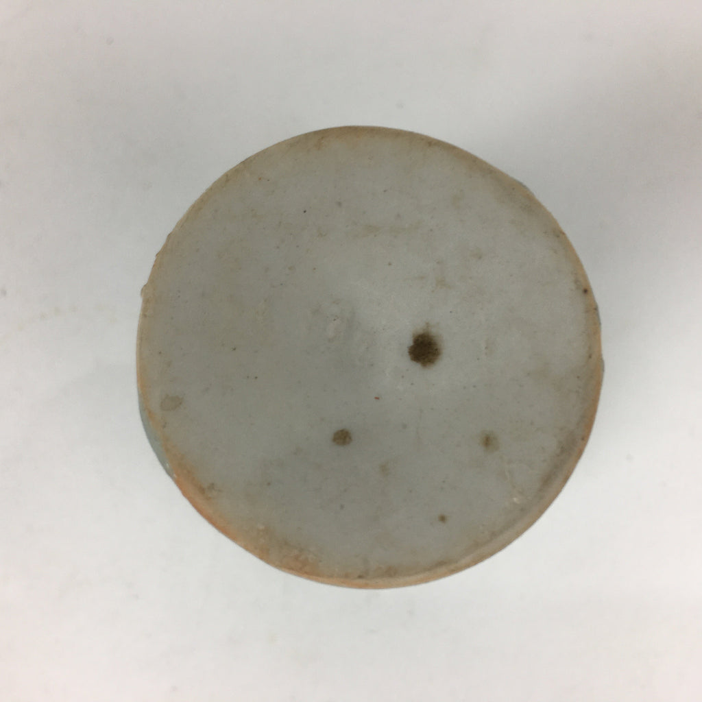 Japanese Porcelain Buddhist Altar Fitting Rice Offering Cup Vtg Butsudan BU620