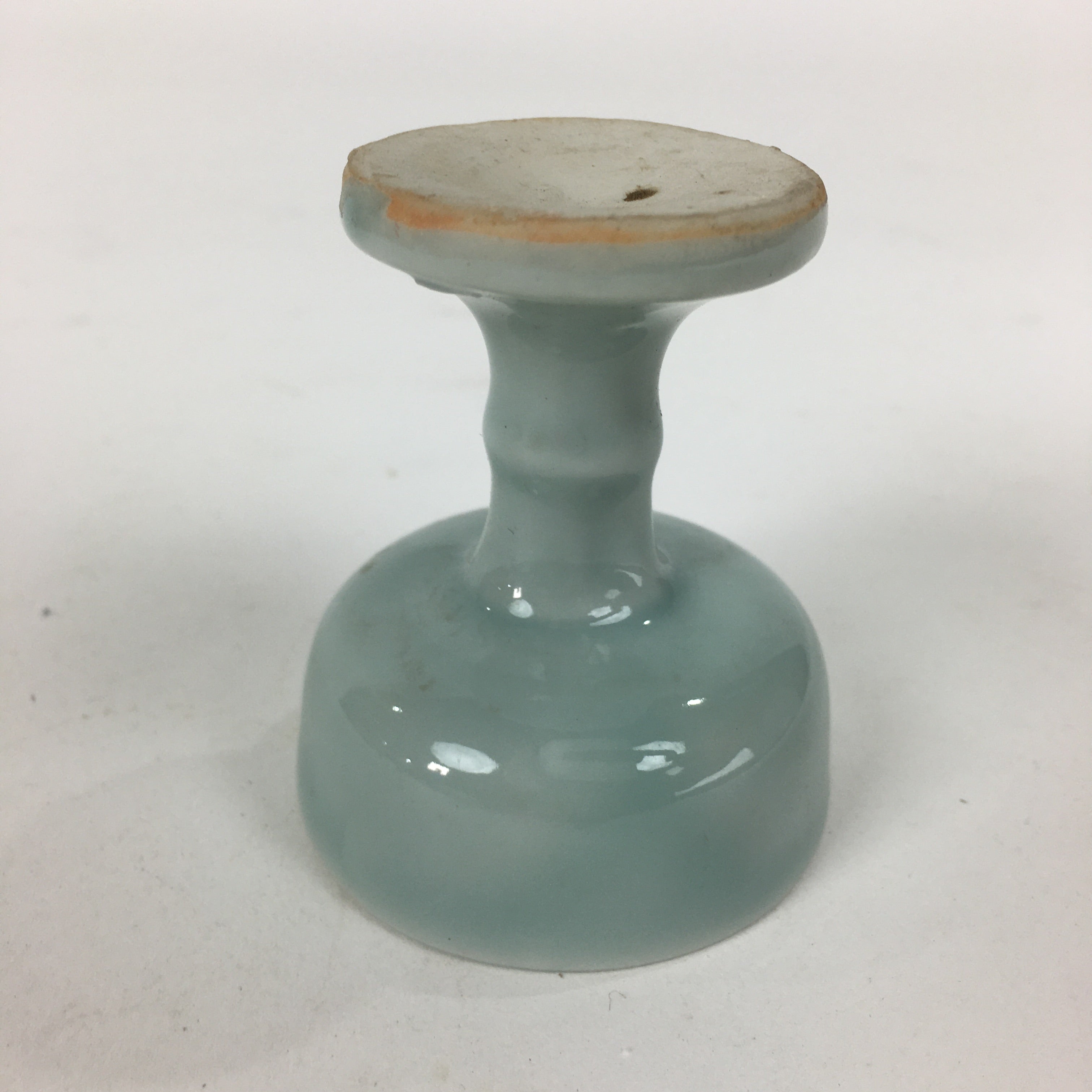 Japanese Porcelain Buddhist Altar Fitting Rice Offering Cup Vtg Butsudan BU620