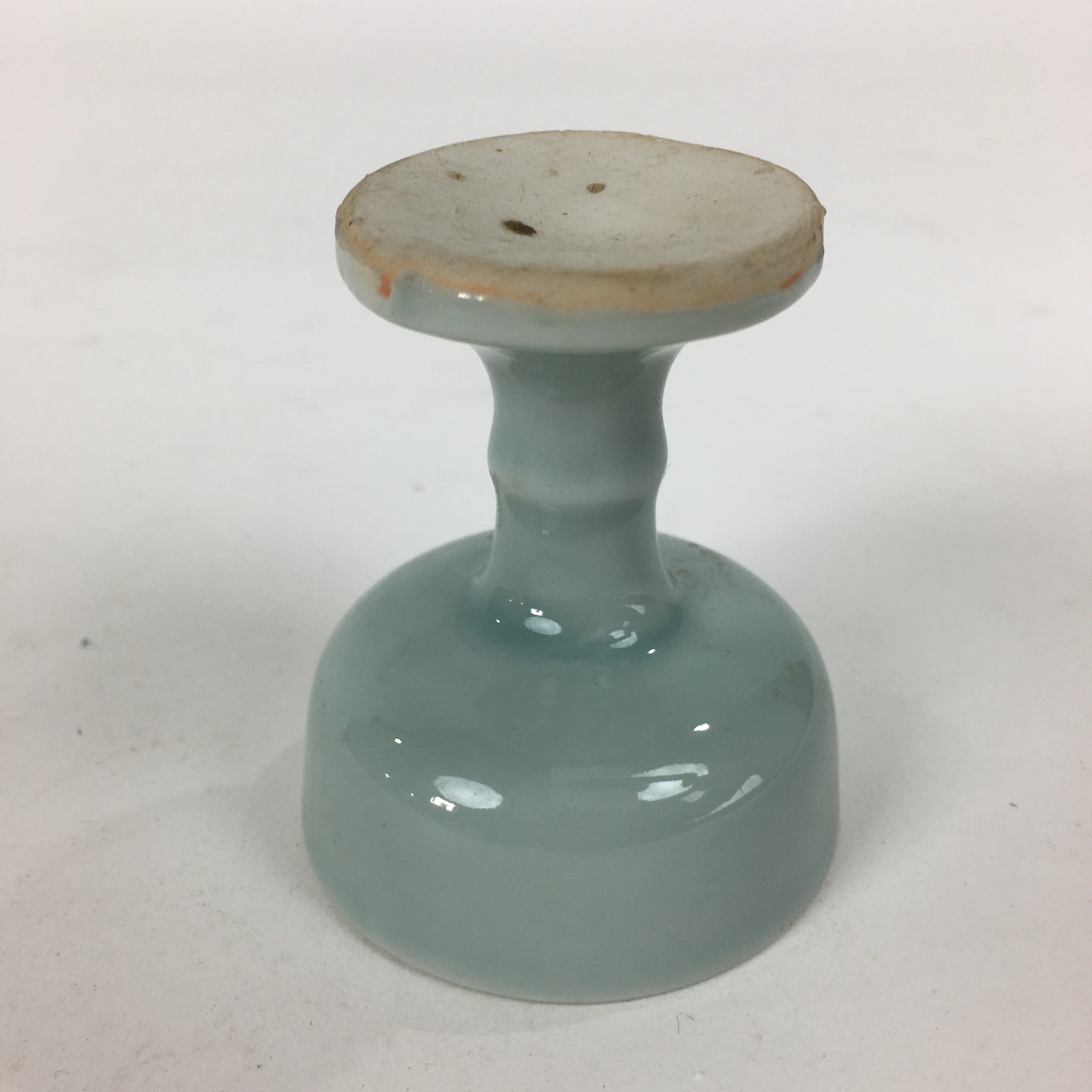 Japanese Porcelain Buddhist Altar Fitting Rice Offering Cup Vtg Butsudan BU620