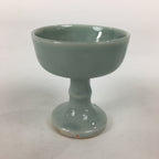 Japanese Porcelain Buddhist Altar Fitting Rice Offering Cup Vtg Butsudan BU620