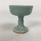 Japanese Porcelain Buddhist Altar Fitting Rice Offering Cup Vtg Butsudan BU621