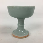 Japanese Porcelain Buddhist Altar Fitting Rice Offering Cup Vtg Butsudan BU621
