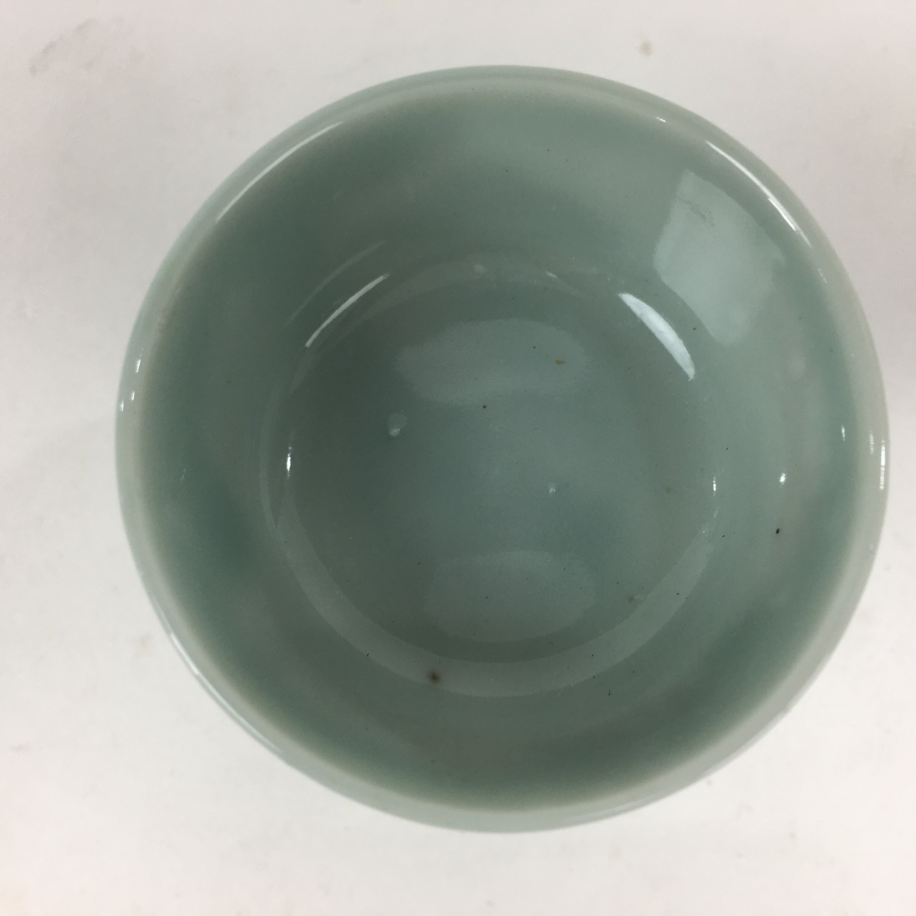 Japanese Porcelain Buddhist Altar Fitting Rice Offering Cup Vtg Butsudan BU621