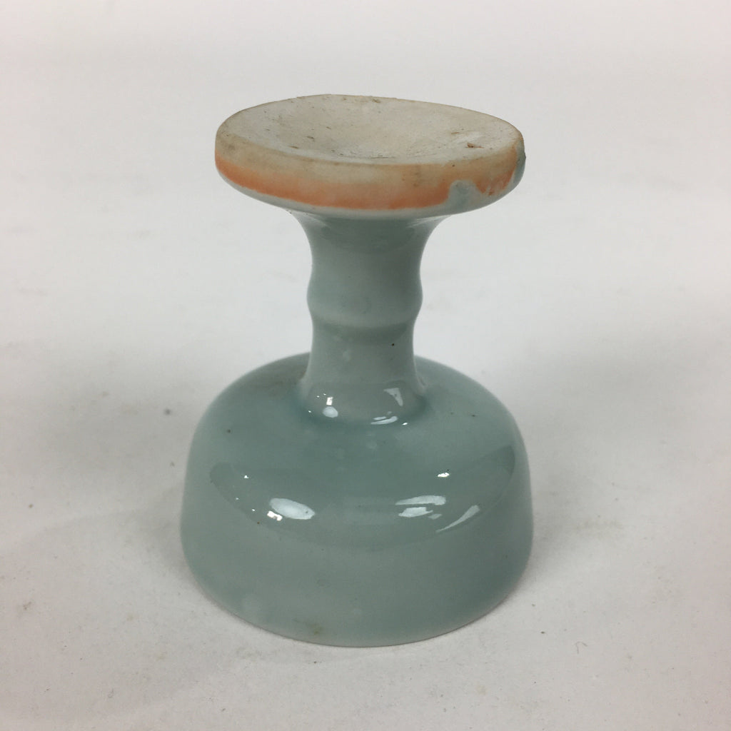 Japanese Porcelain Buddhist Altar Fitting Rice Offering Cup Vtg Butsudan BU621
