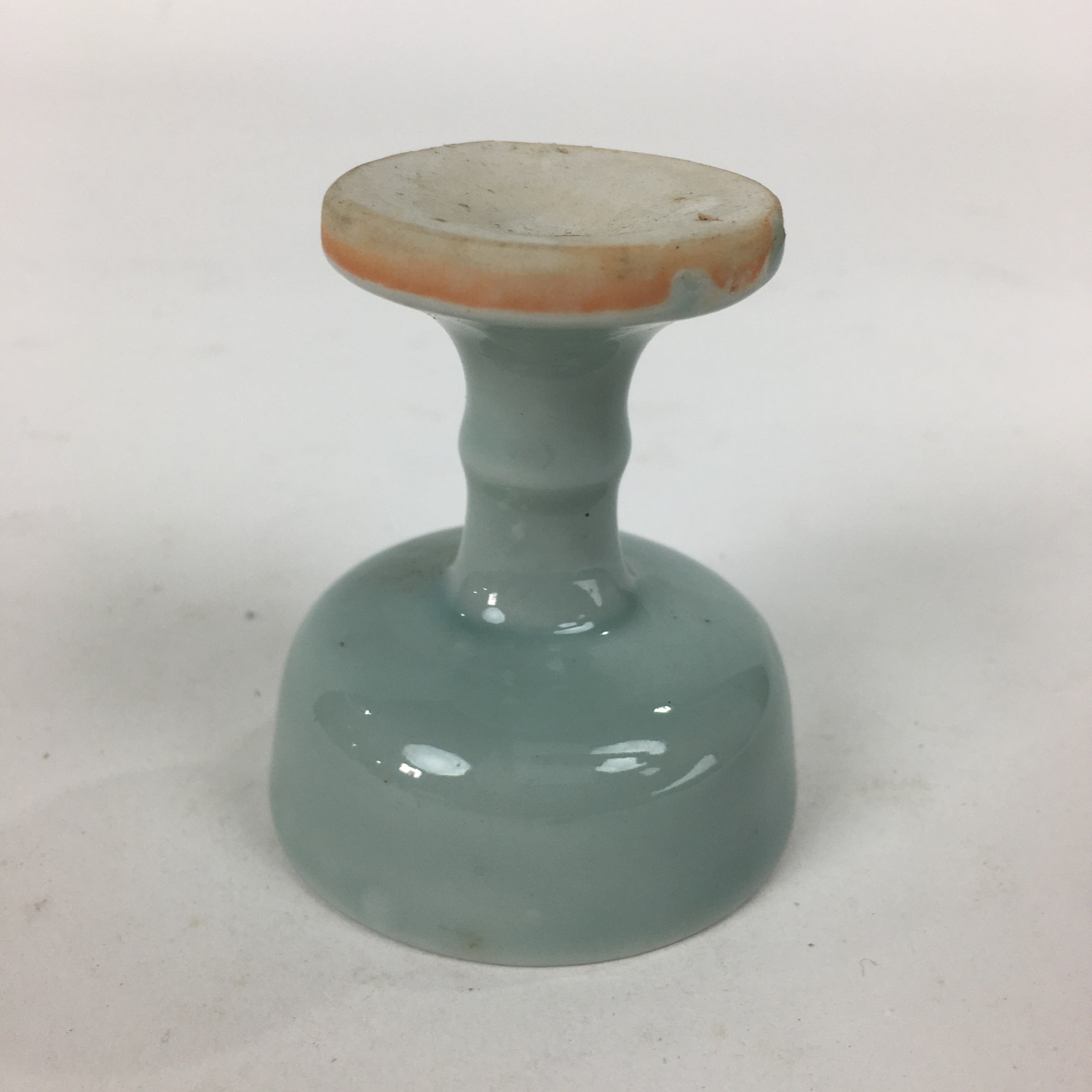Japanese Porcelain Buddhist Altar Fitting Rice Offering Cup Vtg Butsudan BU621