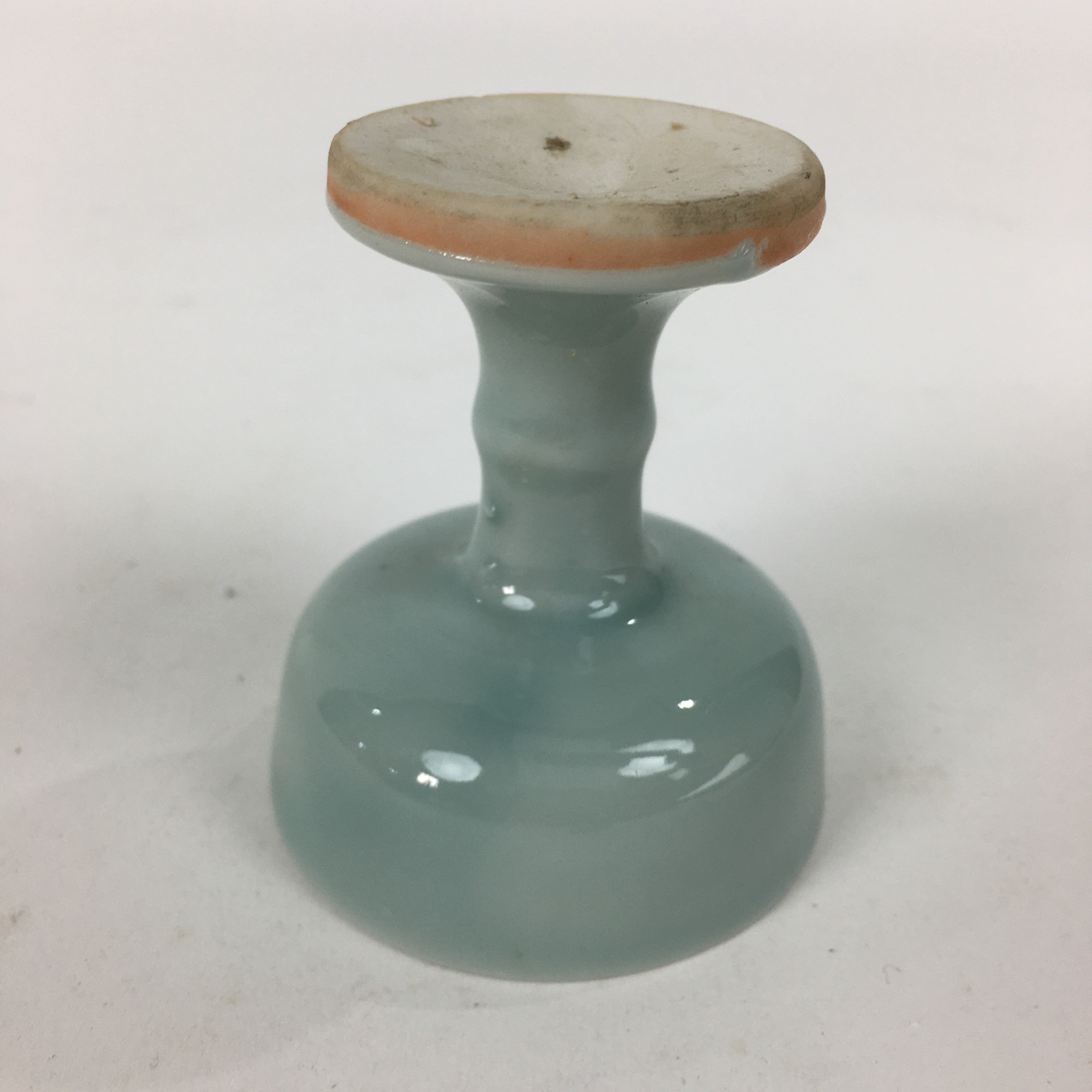 Japanese Porcelain Buddhist Altar Fitting Rice Offering Cup Vtg Butsudan BU621